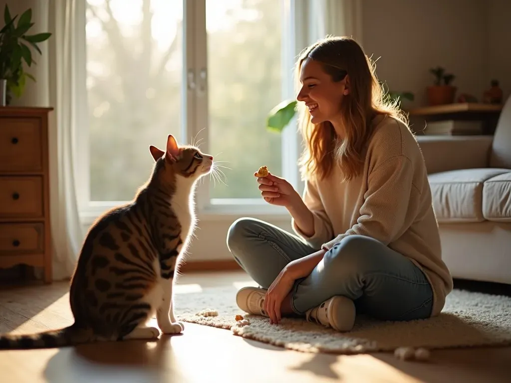 Como enseñar a un gato