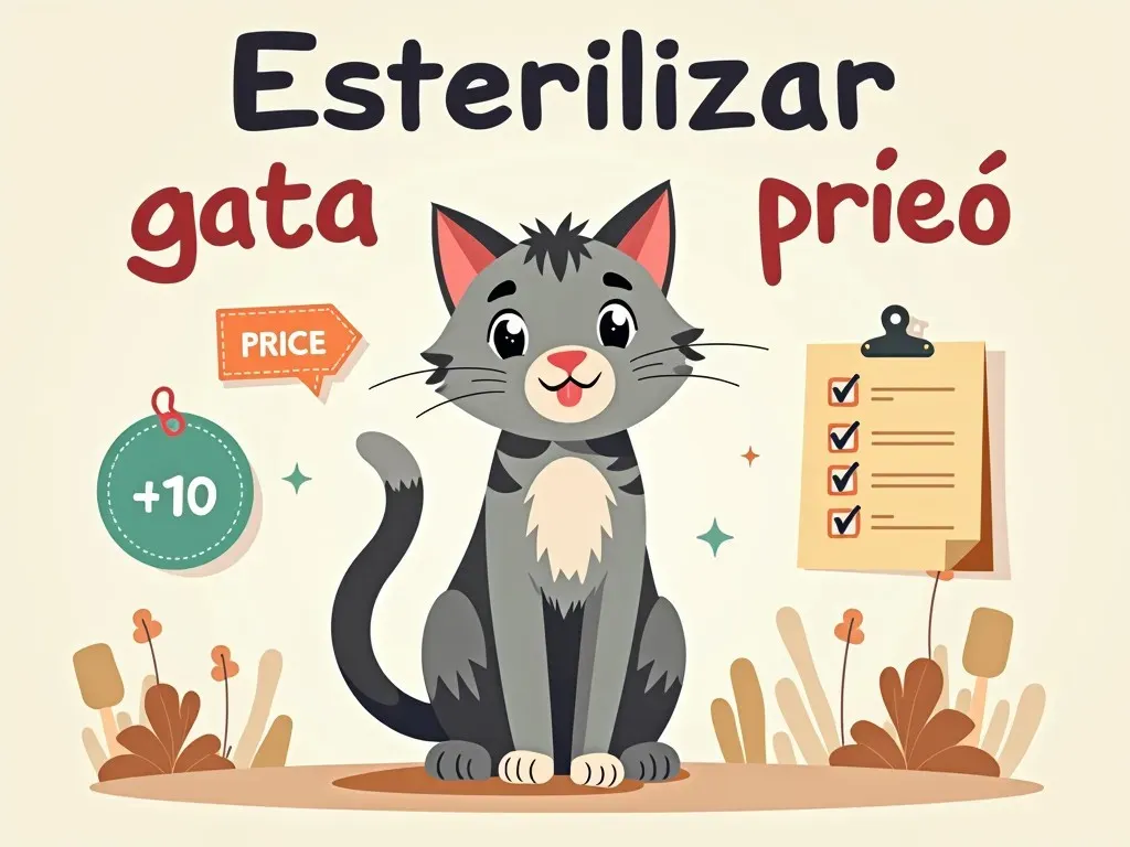 Esterilizar gata precio