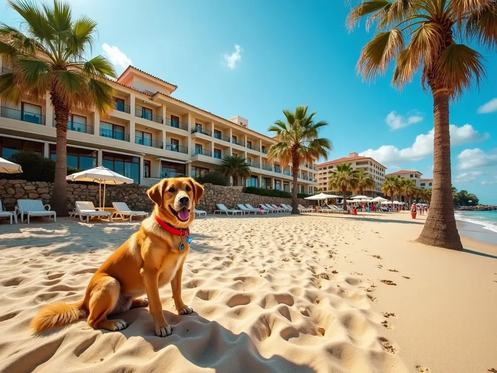 Hoteles de playa que admiten mascotas en Cataluña