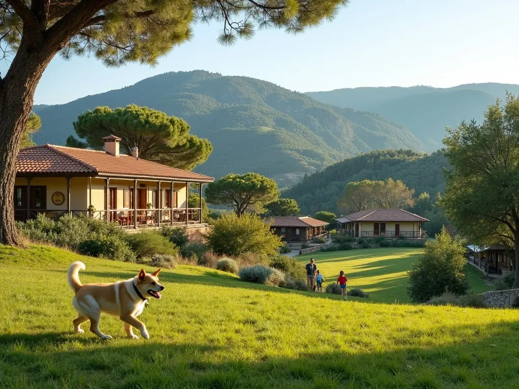 Hoteles rurales que admiten perros en Cataluña