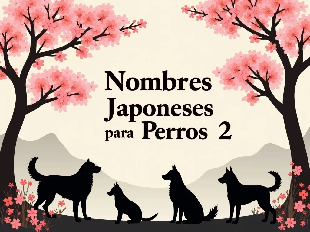 Nombres Japoneses para Perros 2