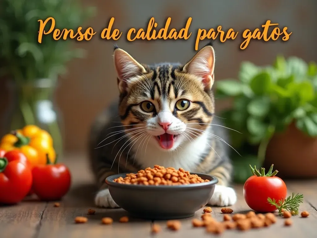 Pienso de calidad para gatos