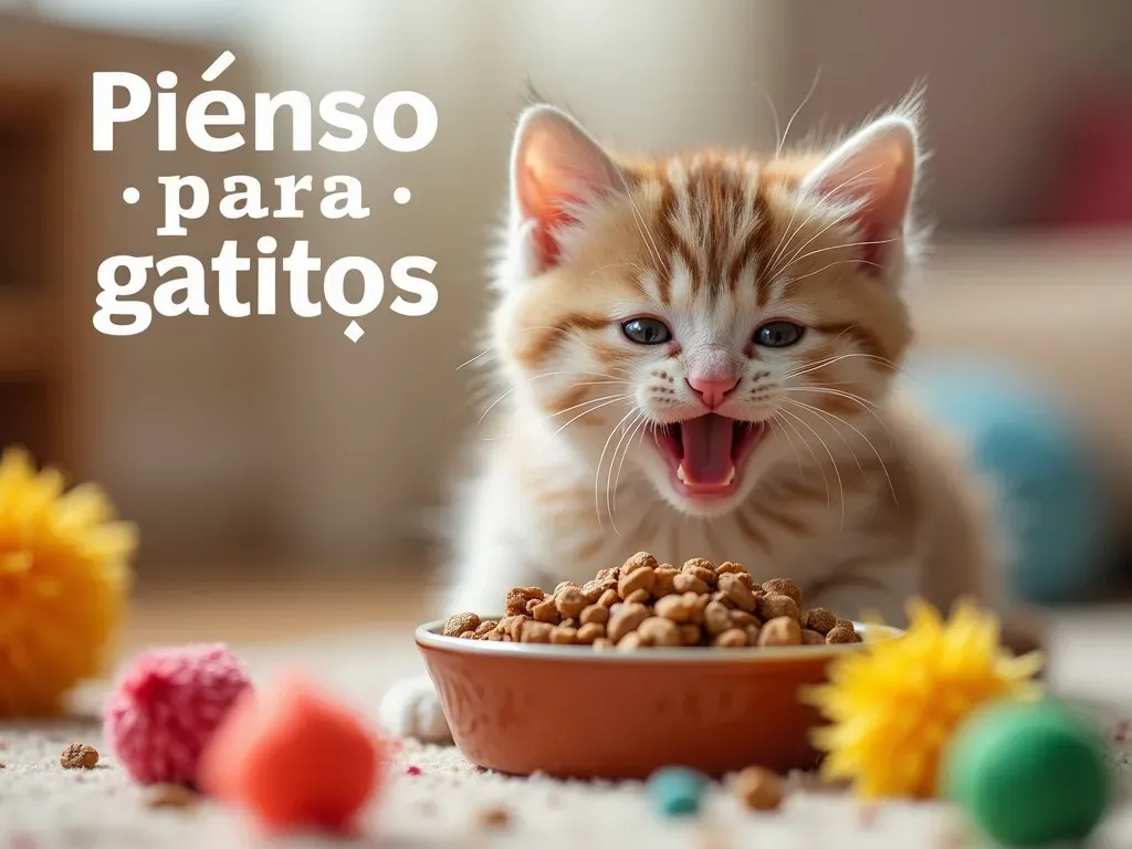 Pienso para gatitos