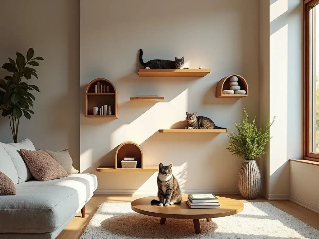 muebles modernos para gatos